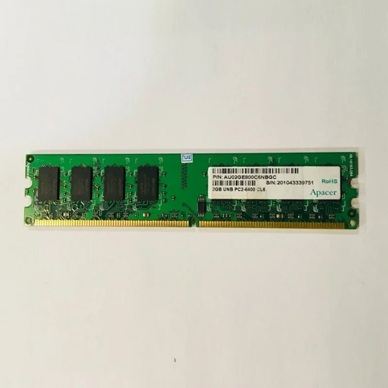 رم کامپیوتر Apacer مدل UNB PC2-6400 DDR2 ظرفیت 2 گیگابایت