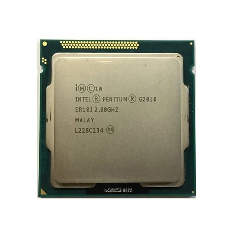 پردازنده مرکزی (CPU) اینتل ، سری Pentium مدل G2010