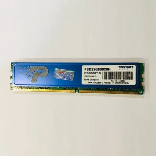 رم کامپیوتر PATRIOT مدل PSD22G80026 DDR2 ظرفیت 2 گیگابایت
