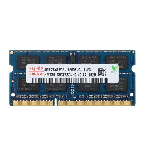 رم لپ تاپ 4 گیگابایت HYNIX DDR3 PC3 - 10600