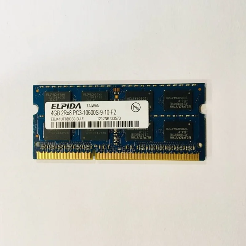 رم لپ تاپ ELPIDA مدل PC3-10600S DDR3 ظرفیت گیگابایت